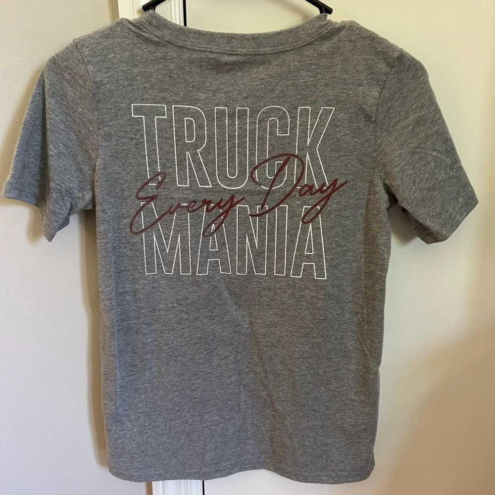 NWOT Carter's Kids Gray Monster Truck T-Shirt, Size 10